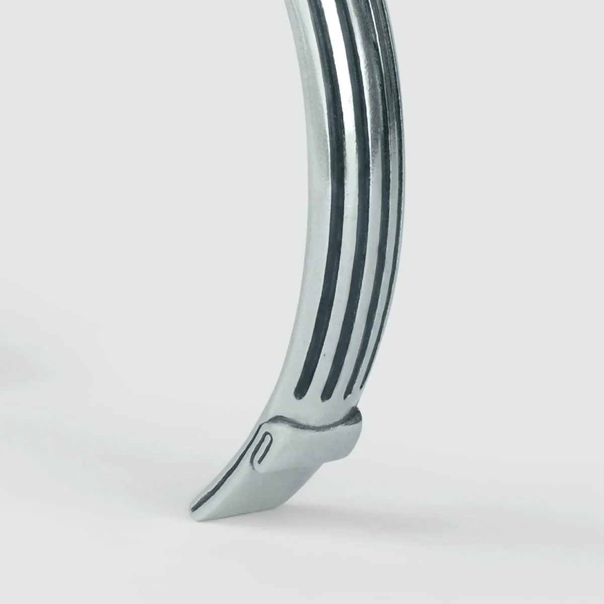Arkan - Sterling Silver Bangle Bracelet 8mm - Image 7