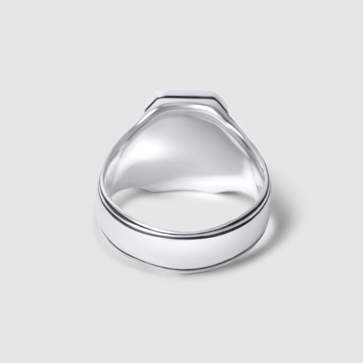 Baki - Black Onyx Signet Ring 17mm - Image 11