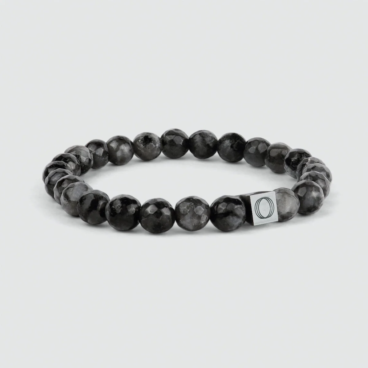 Aswad - Black Beaded Bracelet 6mm - Image 5