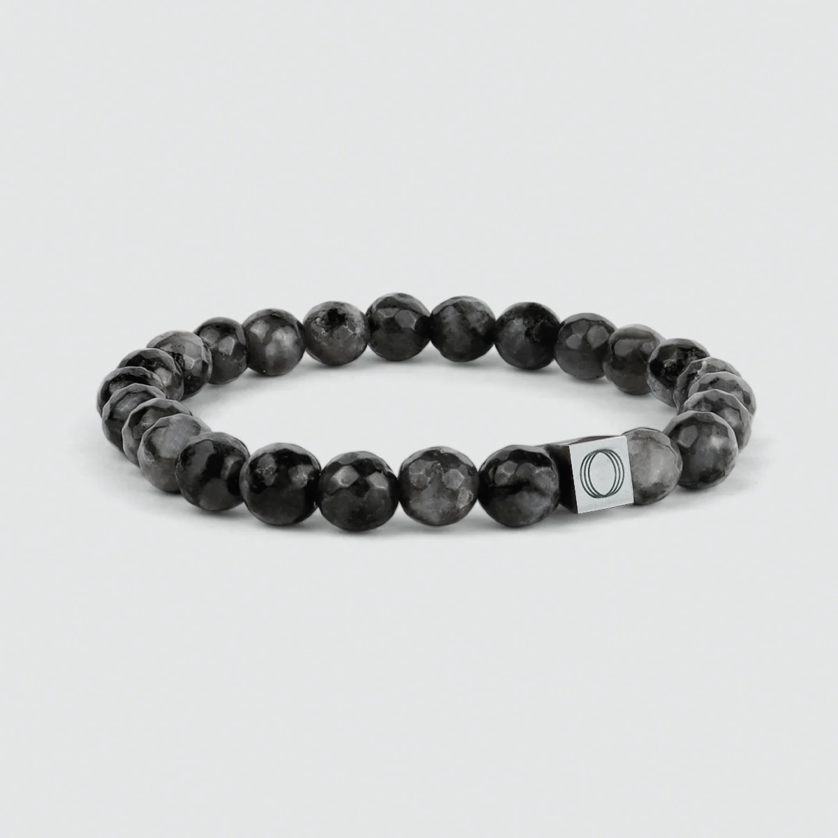 Aswad - Black Beaded Bracelet 8mm - Image 5