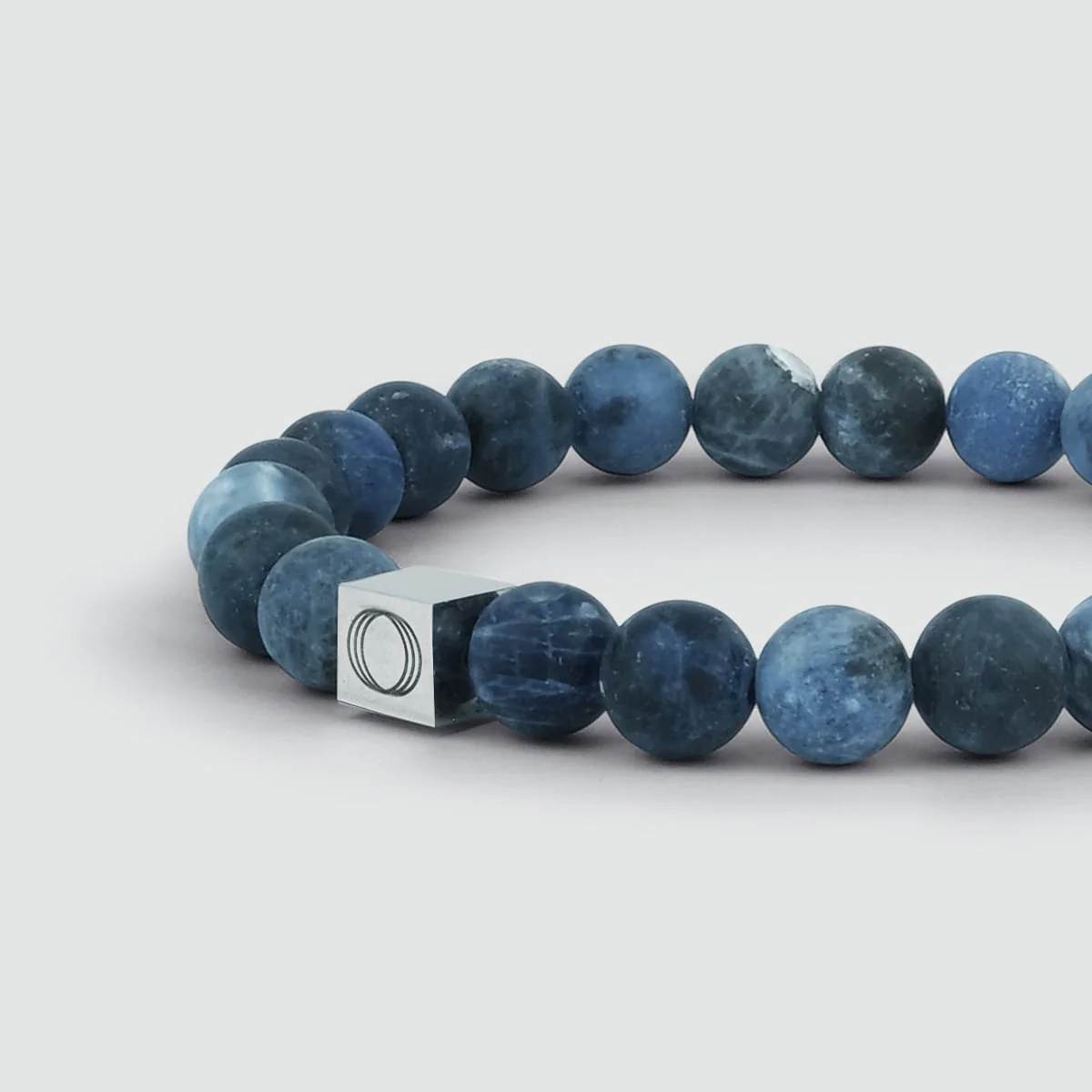 Azraq - Blue Beaded Bracelet 8mm - Image 6