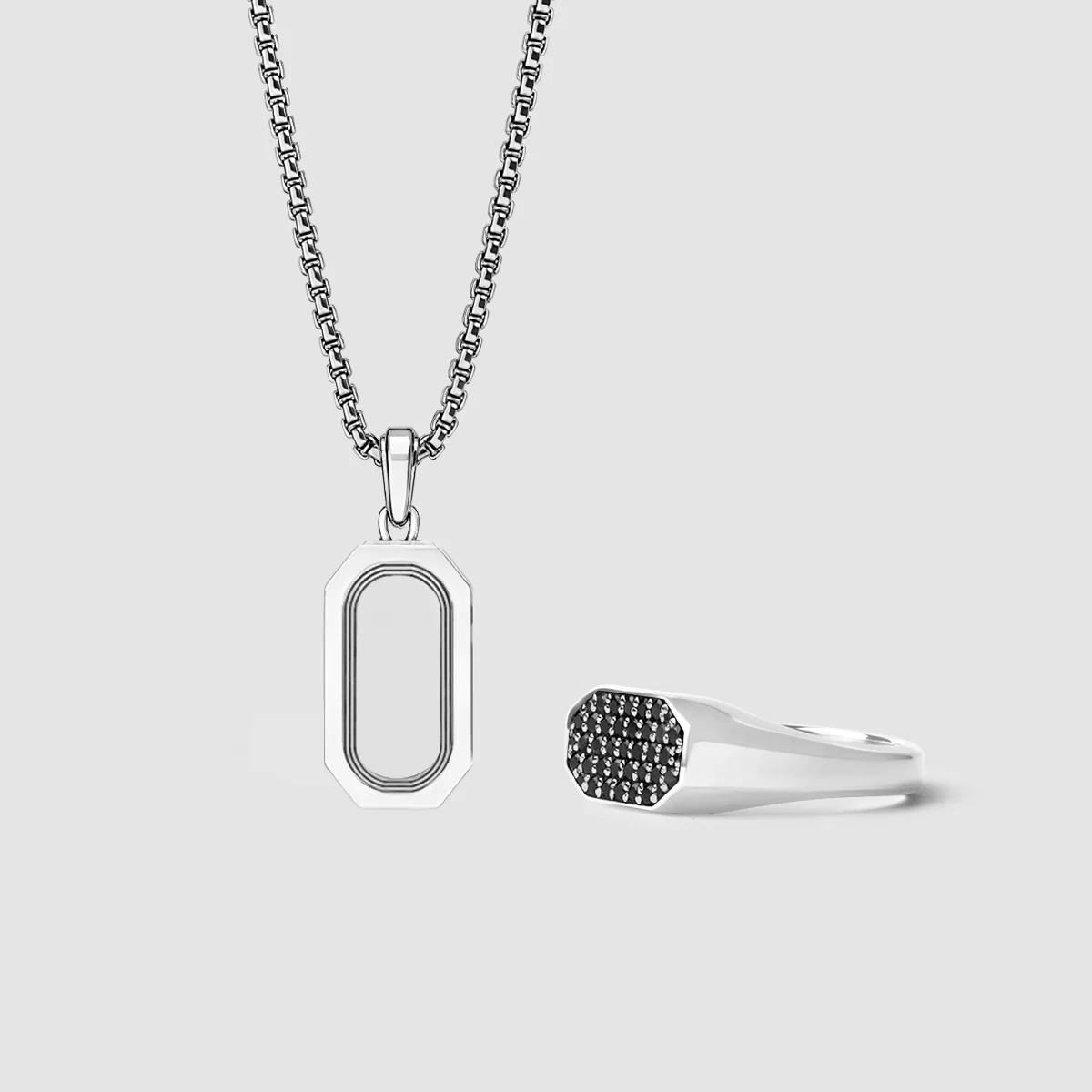 Men's Engraved Chains