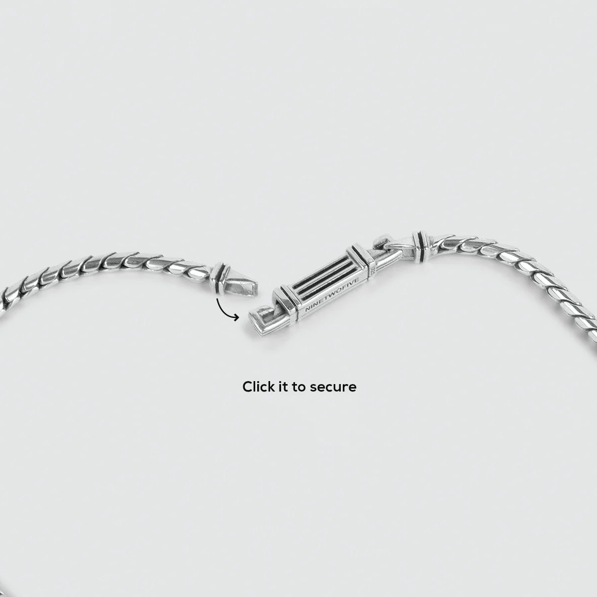 Emir - Sterling Silver Minimalist Necklace 2.5mm - Image 5