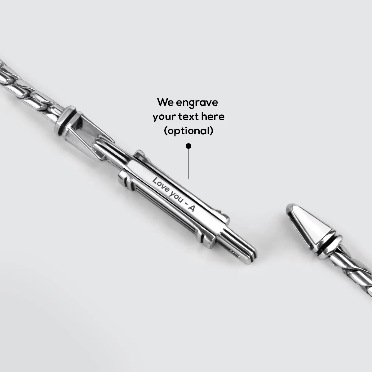 Emir - Sterling Silver Minimalist Necklace 2.5mm - Image 6