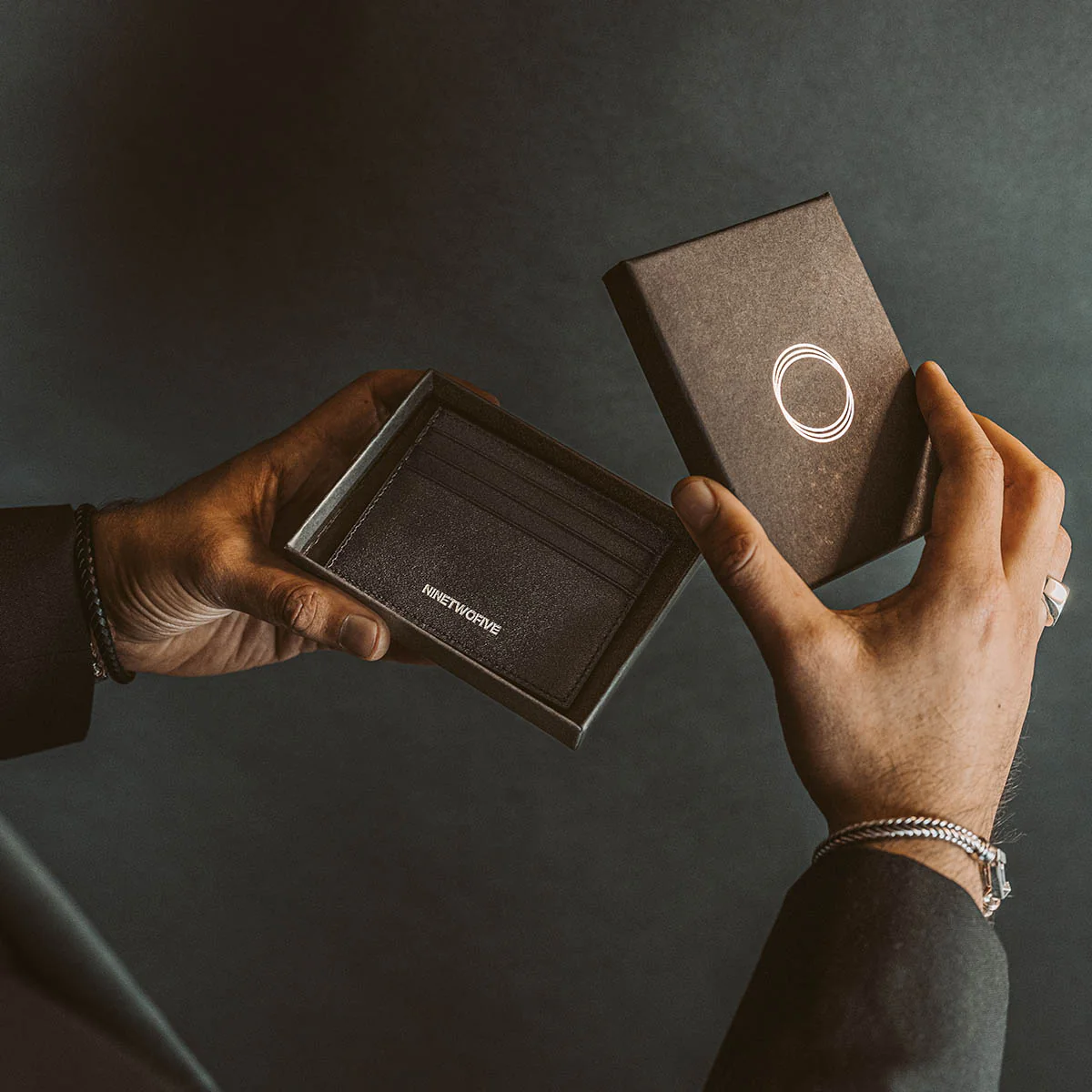 Genuine Black Leather Minimalist Wallet - Image 6