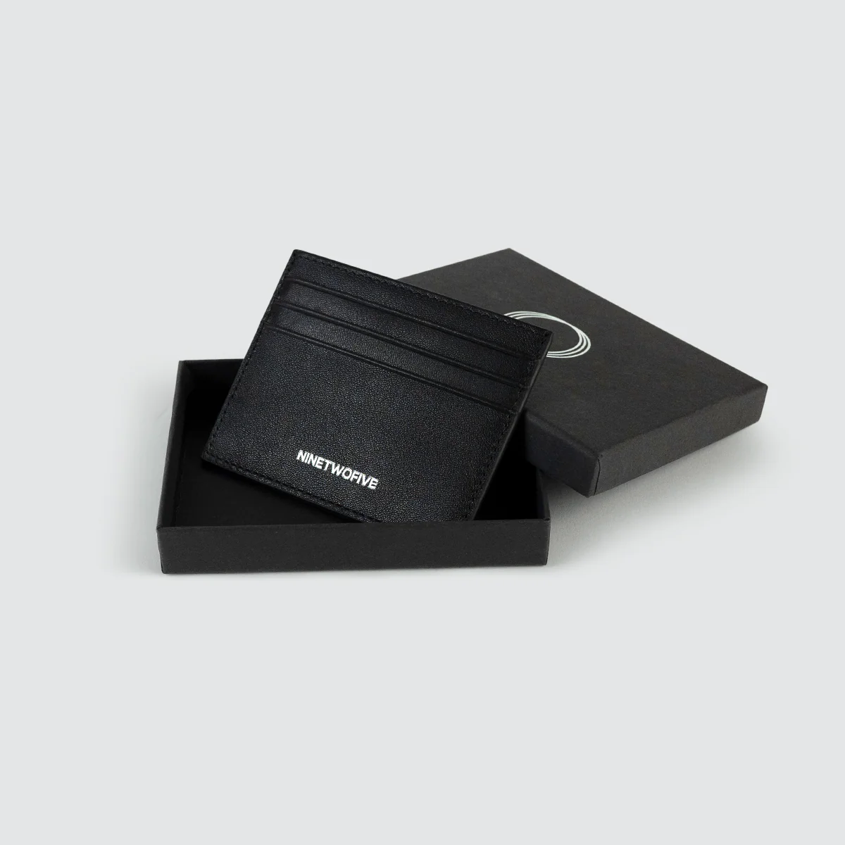 Genuine Black Leather Minimalist Wallet - Image 7
