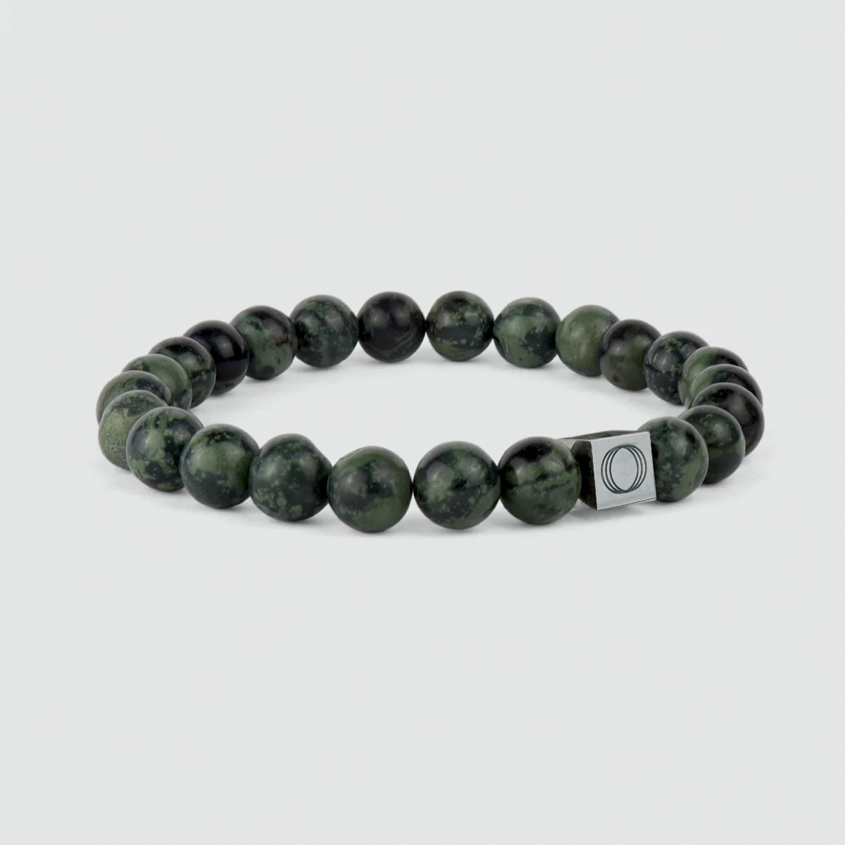 Ahgdar -  Green Beaded Bracelet 8mm - Image 3