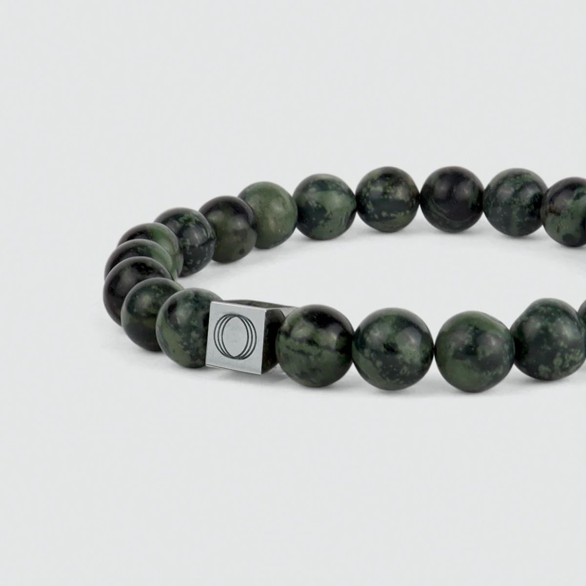Ahgdar -  Green Beaded Bracelet 8mm - Image 5