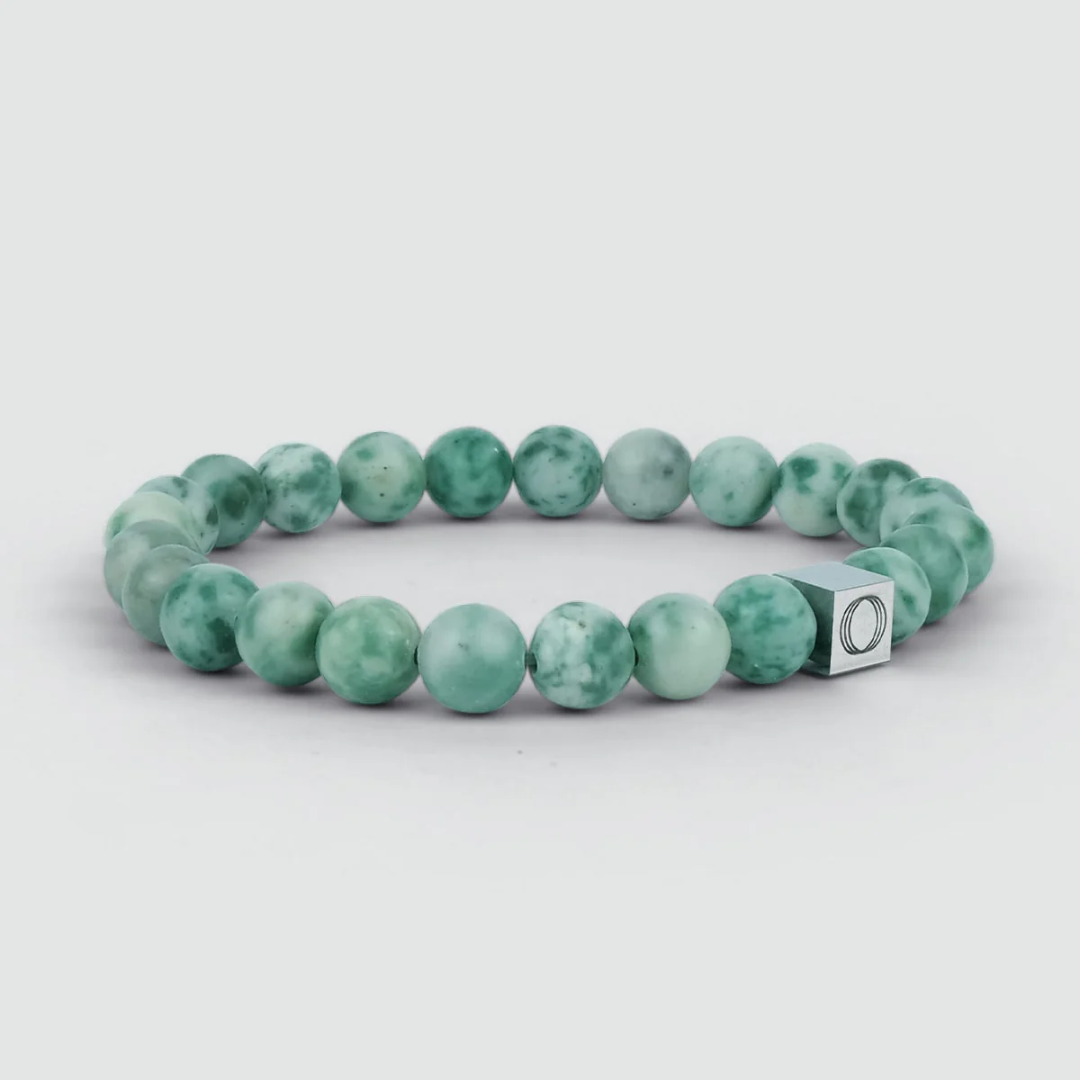 Akhdir - Jade Beaded Bracelet 8mm - Image 3