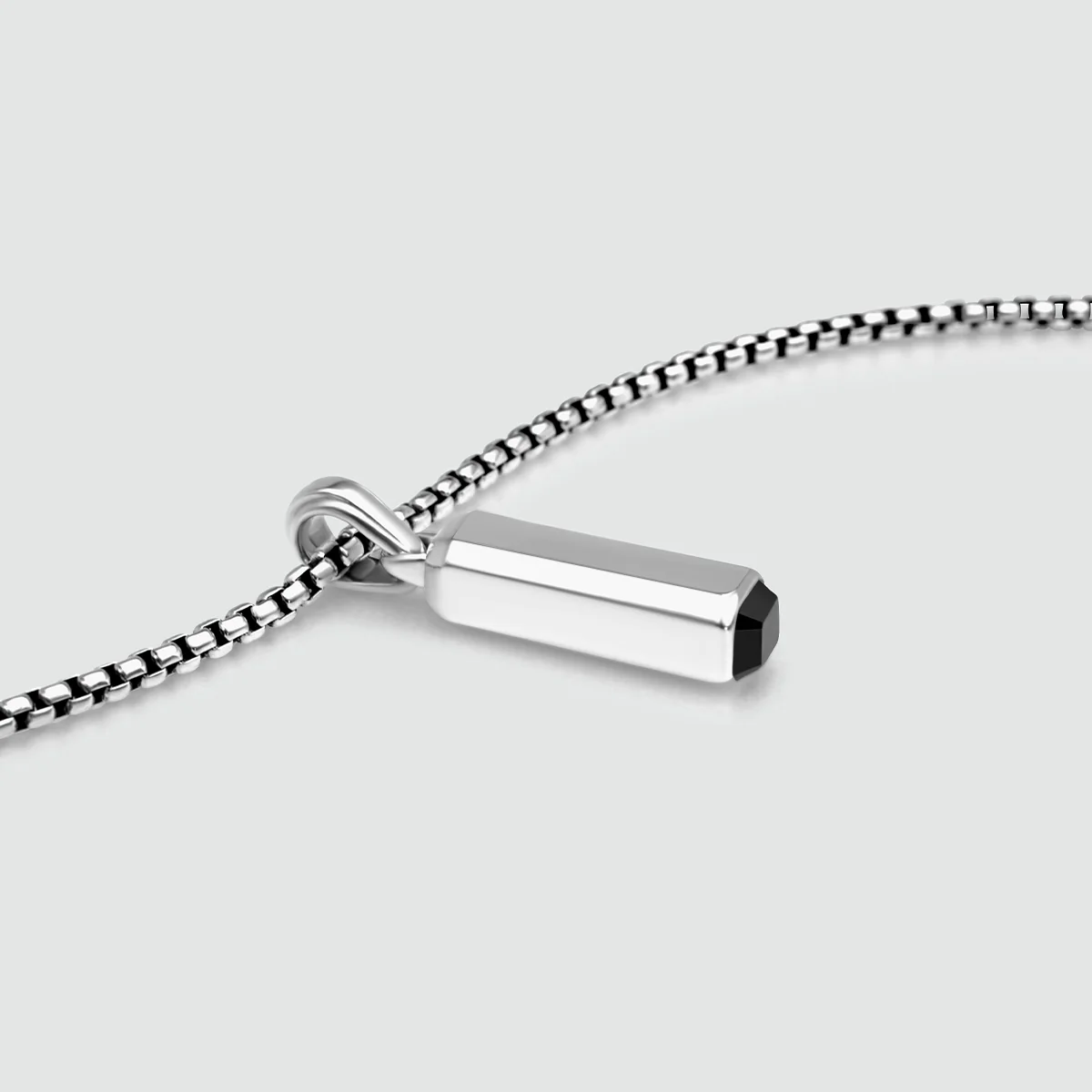 Jalil - Sterling Silver Black Onyx Pendant - Image 12