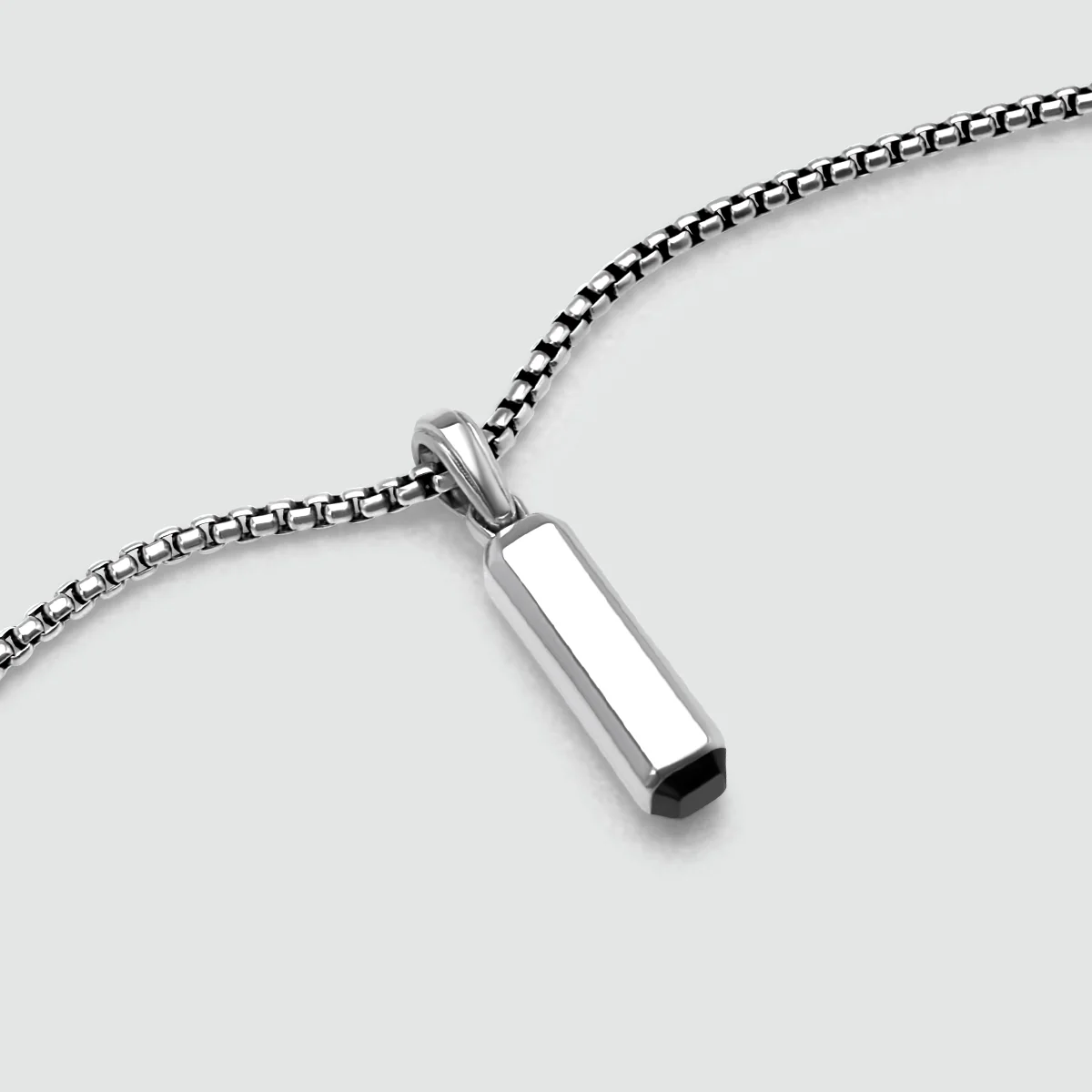 Jalil - Sterling Silver Black Onyx Pendant - Image 14