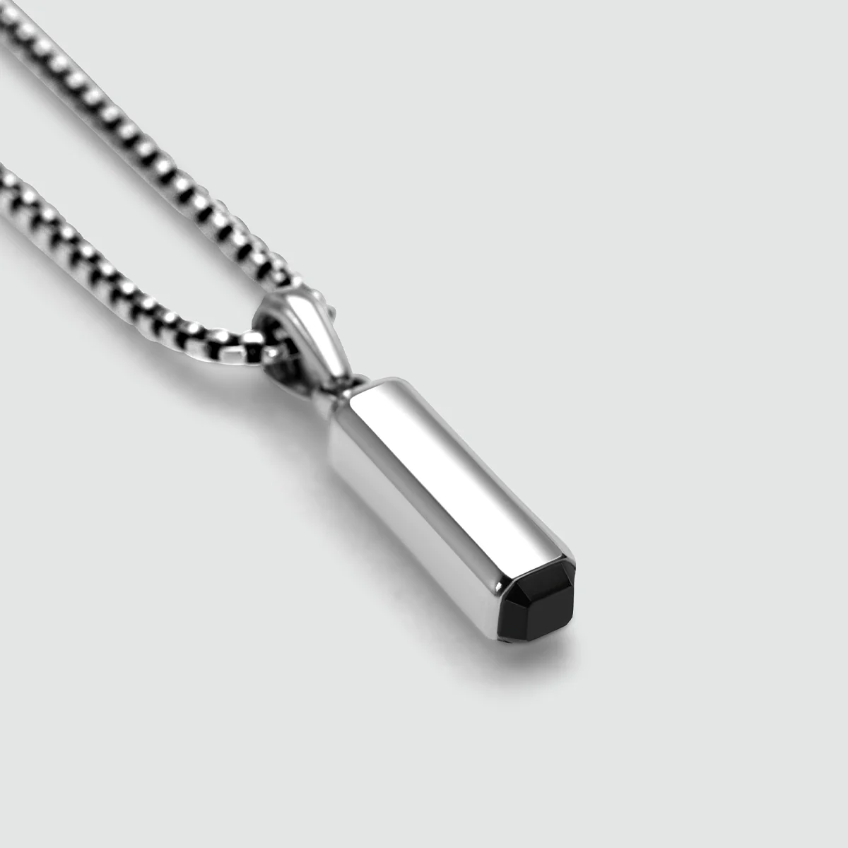 Jalil - Sterling Silver Black Onyx Pendant - Image 5