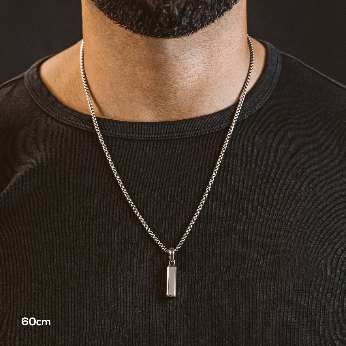 Jalil - Sterling Silver Black Onyx Pendant - Image 8