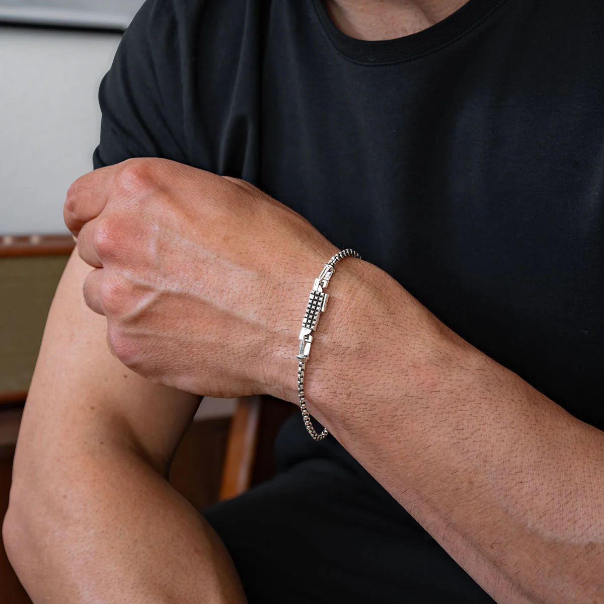 Kamal Box Chain and Bracelet - set - Image 5