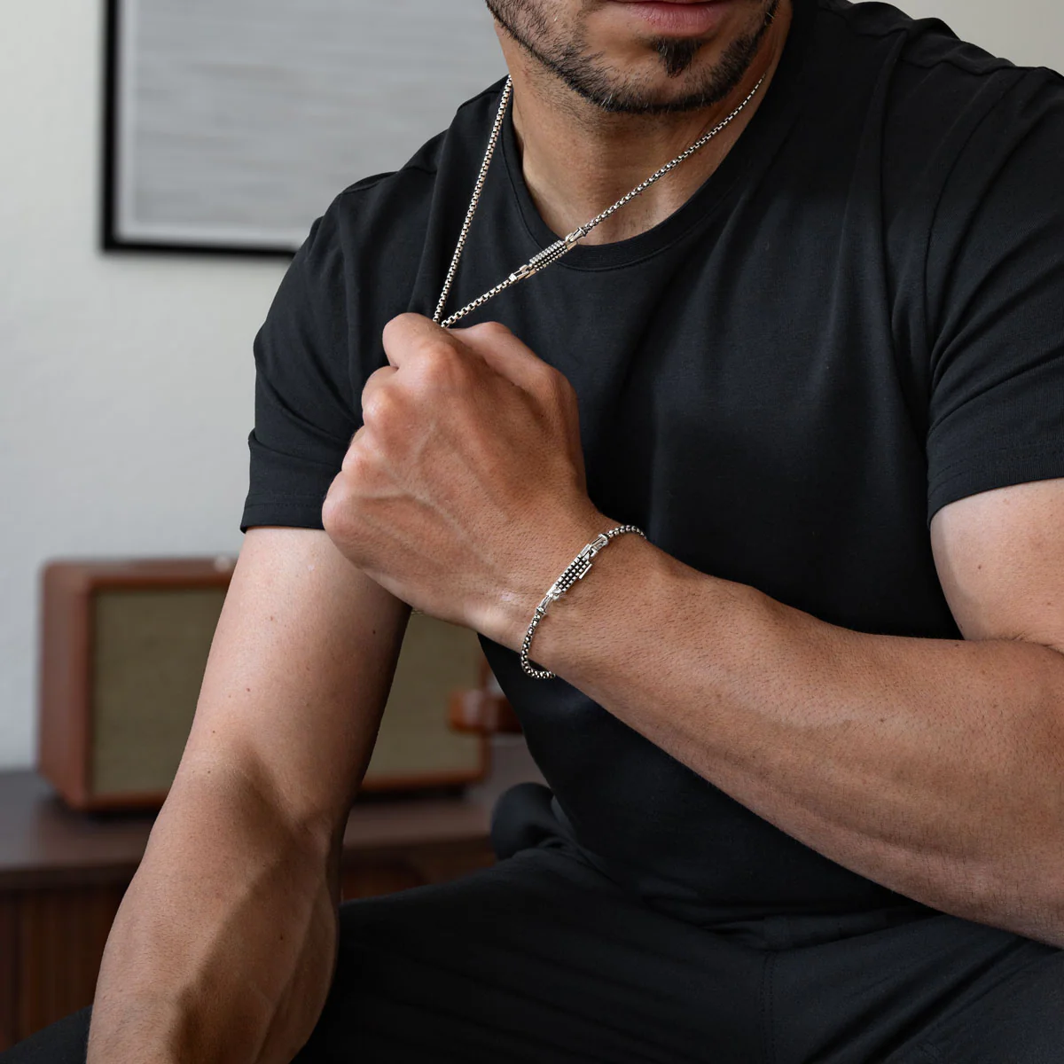 Kamal Box Chain and Bracelet - set - Image 9