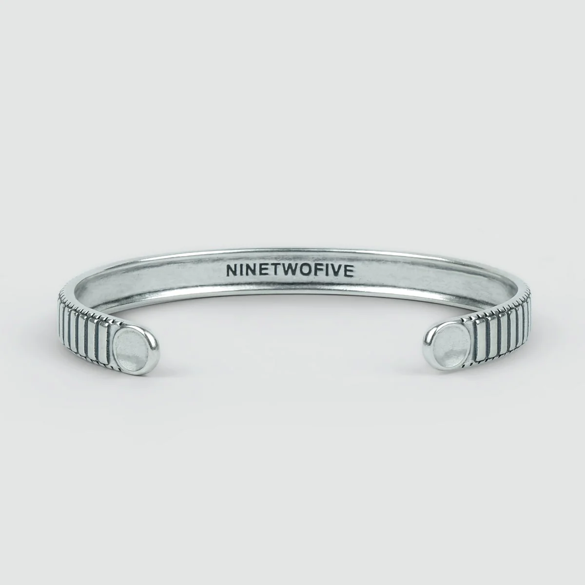 Kenan - Sterling Silver Bangle Bracelet 7mm - Image 5