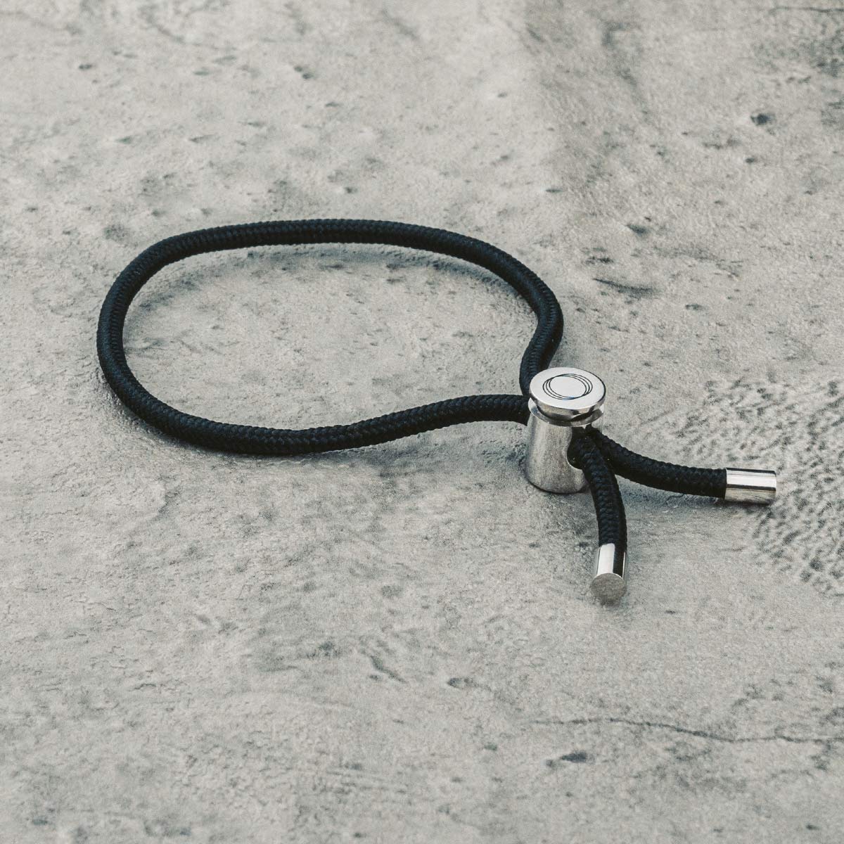 Aswad - Black Rope Bracelet - Image 4