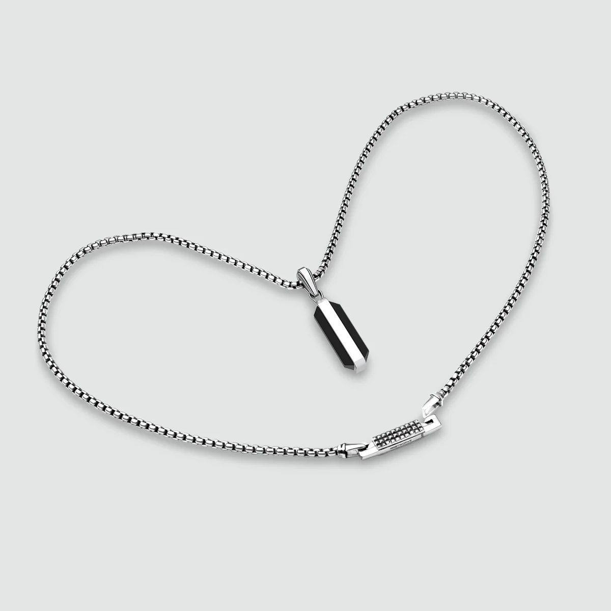 Samir – Sterling Silver Black Onyx Pendant - Image 9