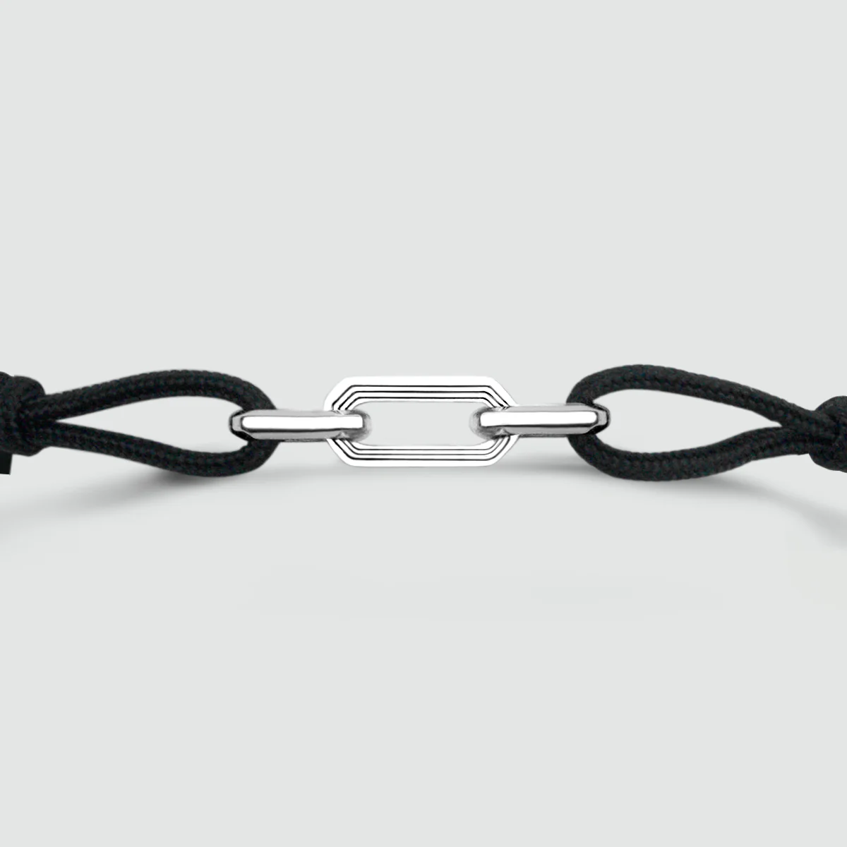 Aarif – Black Rope Chain Link Bracelet - Image 5