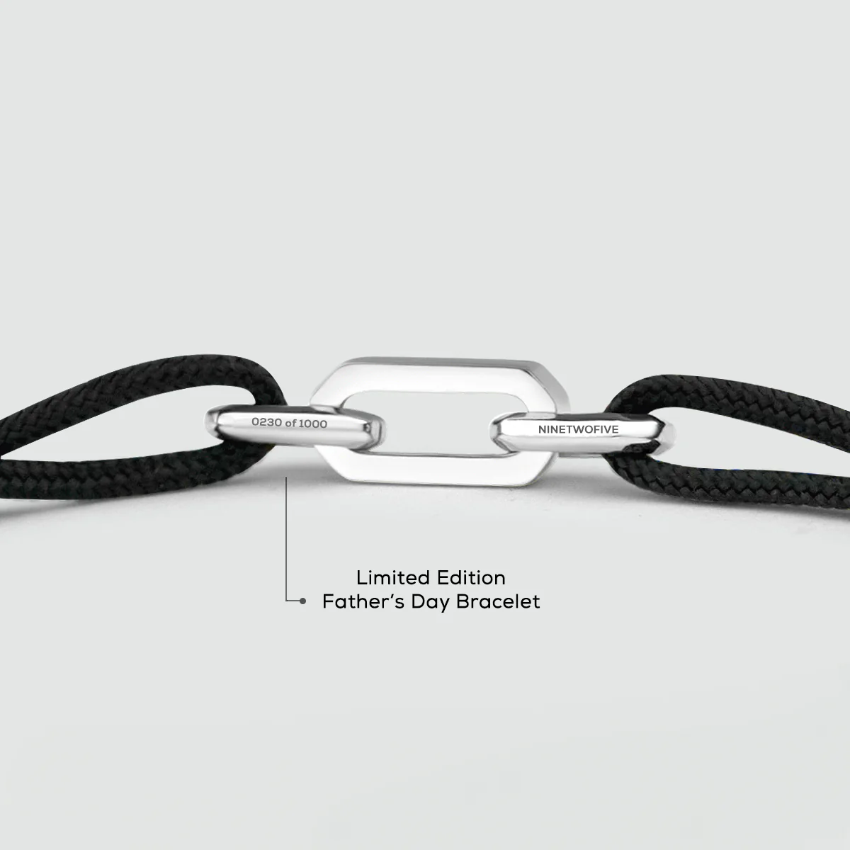 Aarif – Black Rope Chain Link Bracelet - Image 8