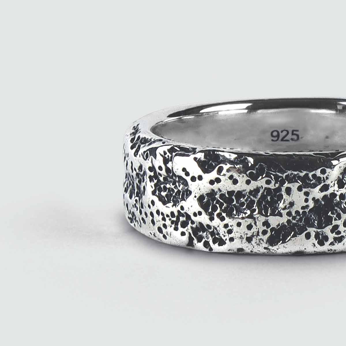 Tarif - Unique Sterling Silver Ring 7mm - Image 5